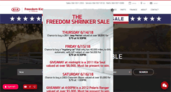 Desktop Screenshot of freedomkiaofclarksburg.com